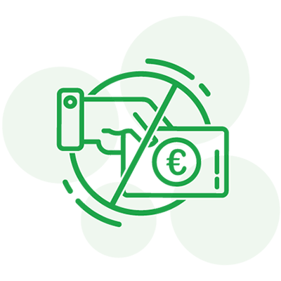 Gratis starten icoon