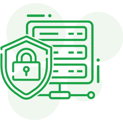 Veilig en betrouwbaar icoon